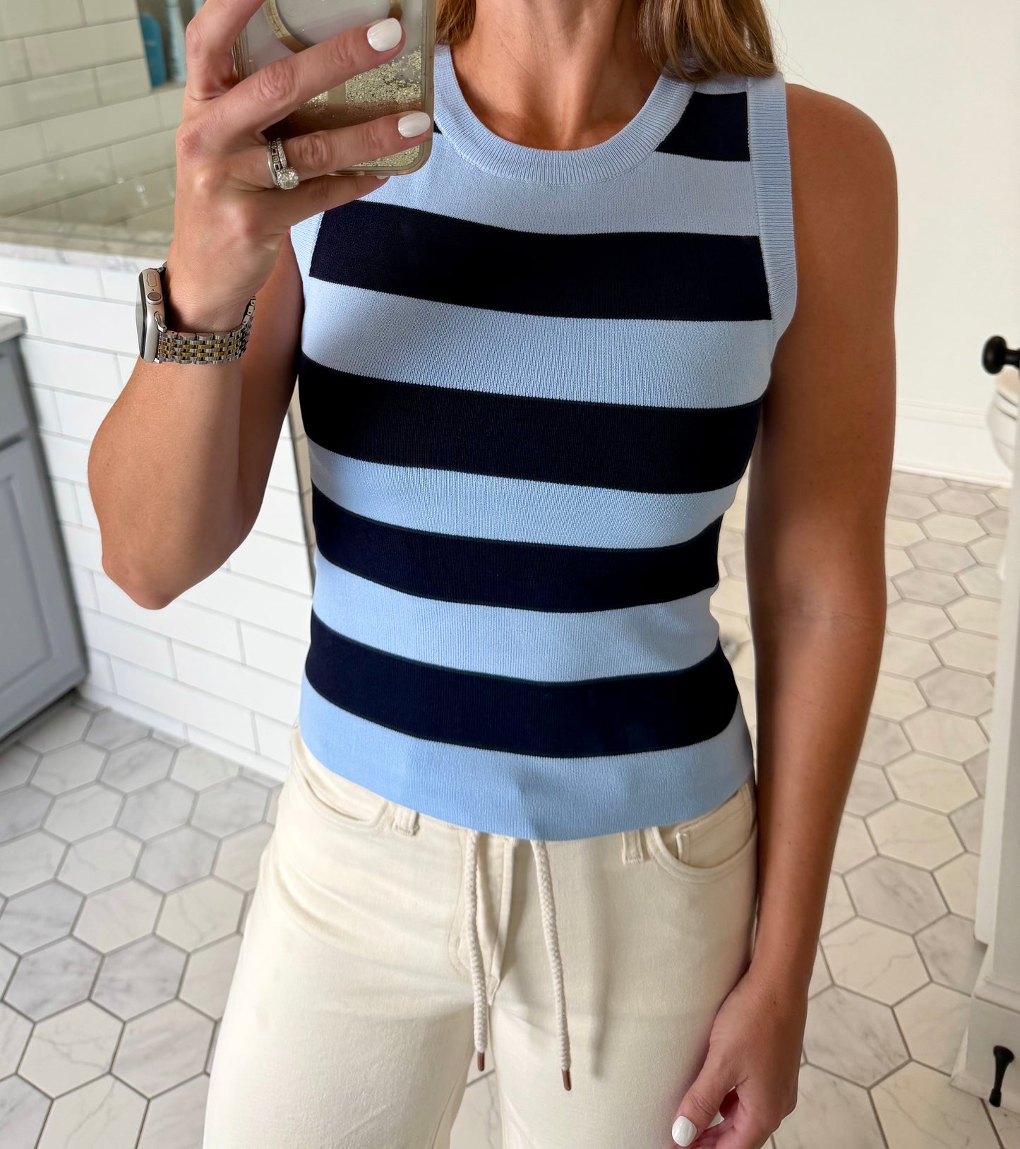 Curren Stripe Top