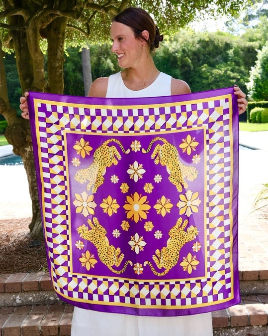 LSU Game Scarf