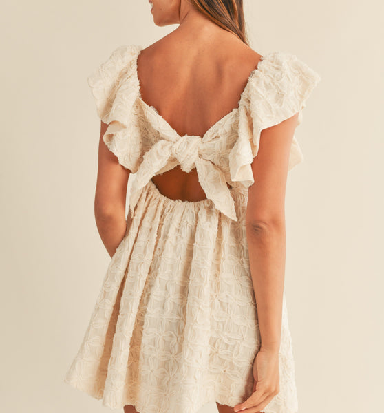Simply Sweet Mini Bow Dress
