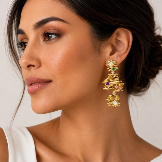 Shimmy Color Earring