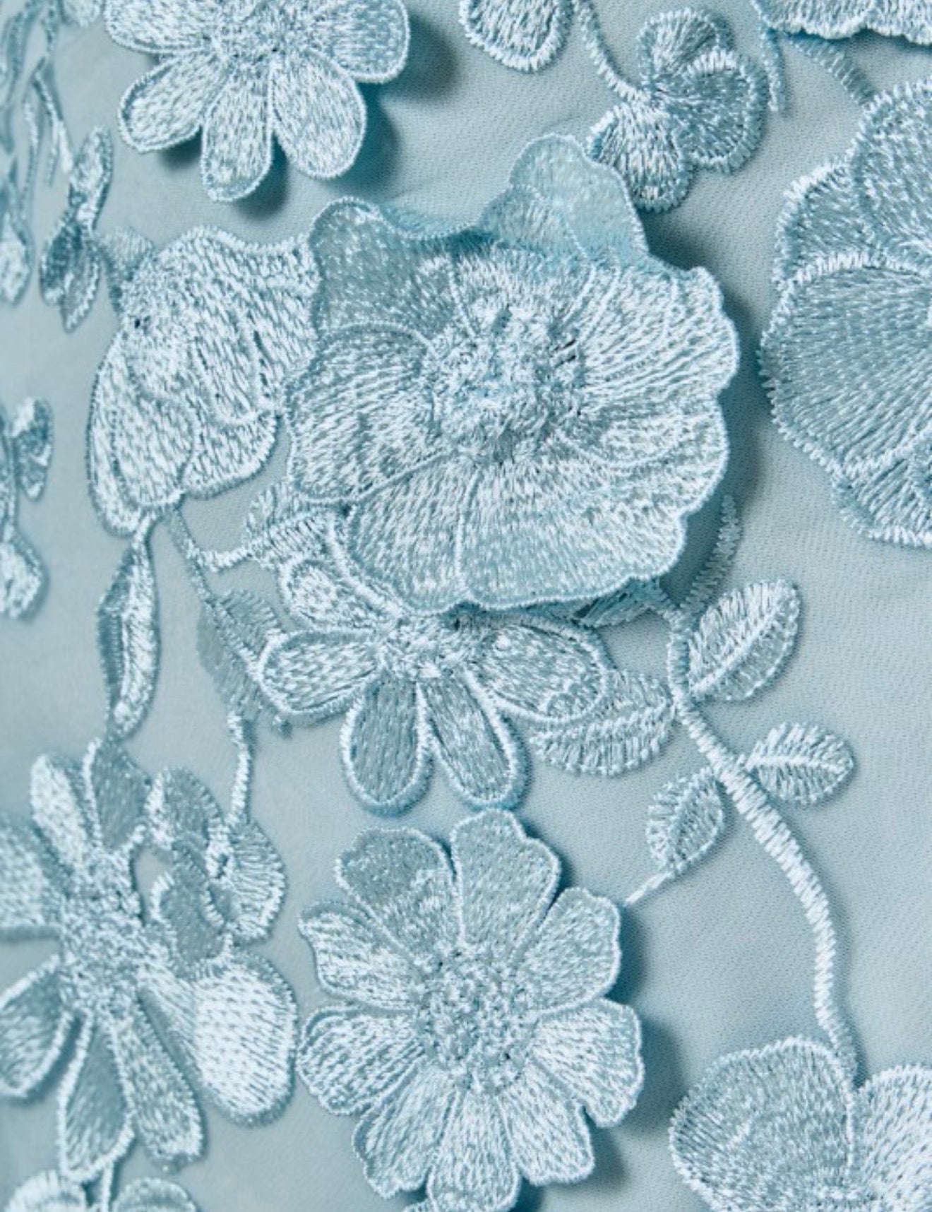 Floral Embroidered Midi Dress