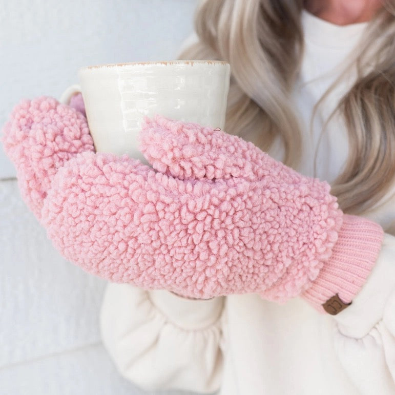 Soft Sherpa Mitten