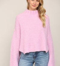 Fuzzy Wuzzy Pink Sweater