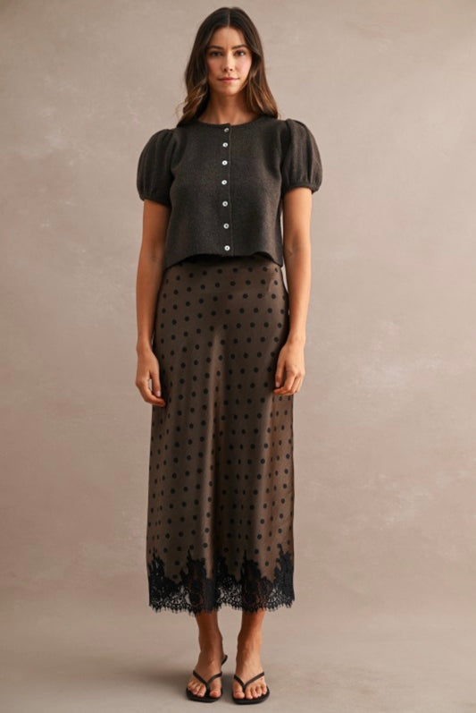 Polka & Lace Midi