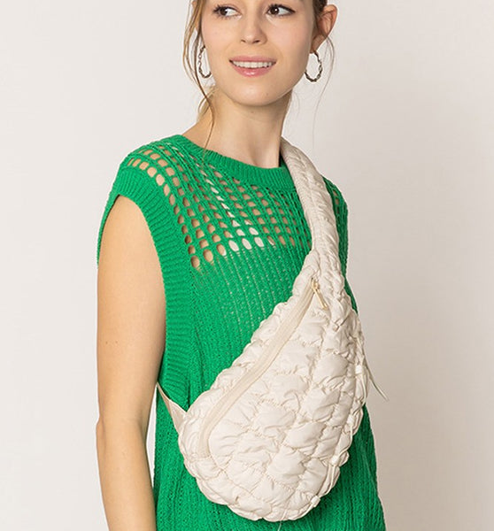 Quilted Crossbody Sling