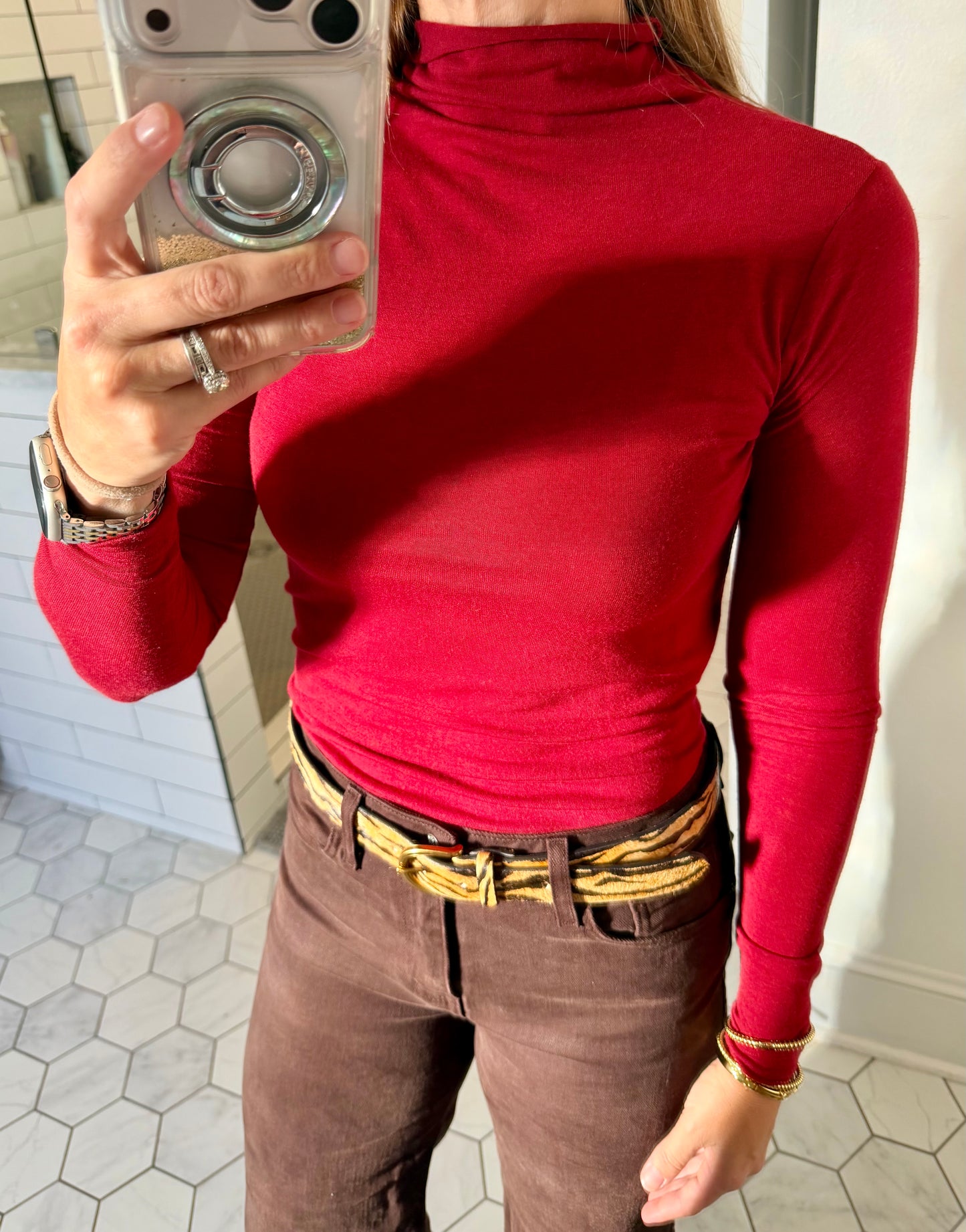 Bobi Mock Turtleneck