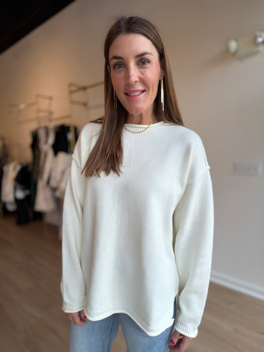 Roll Neck Staple Sweater