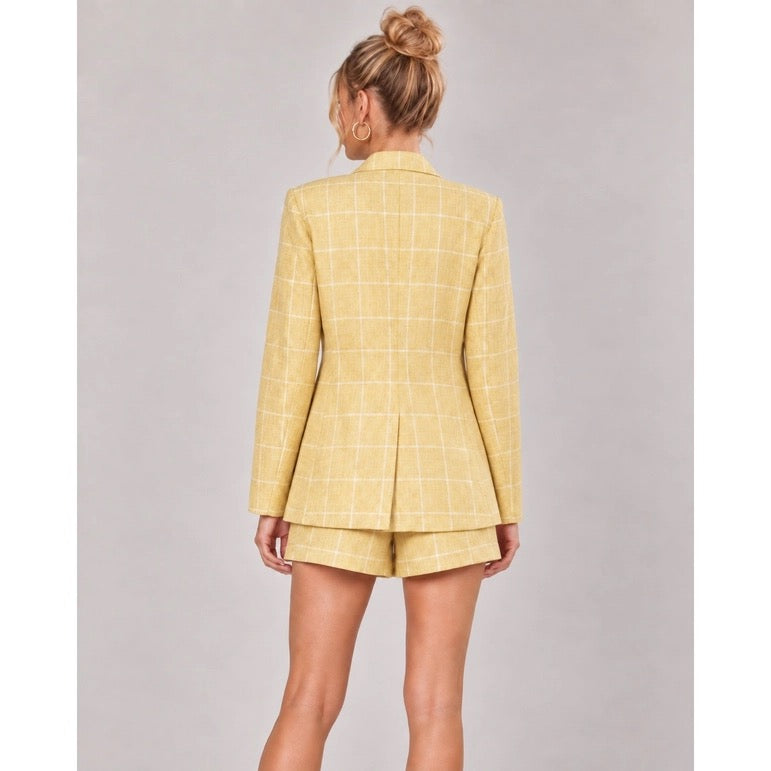 Blazer Short Set