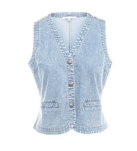 denim vest