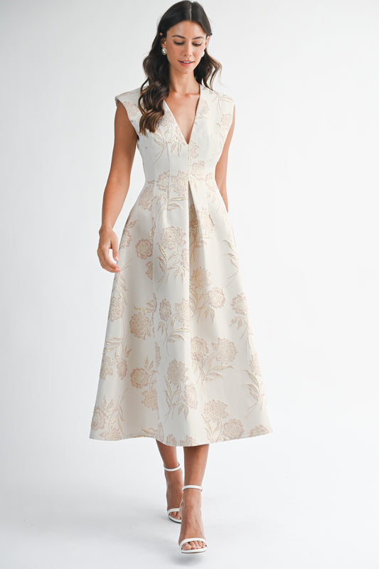 Belle Jacquard Midi
