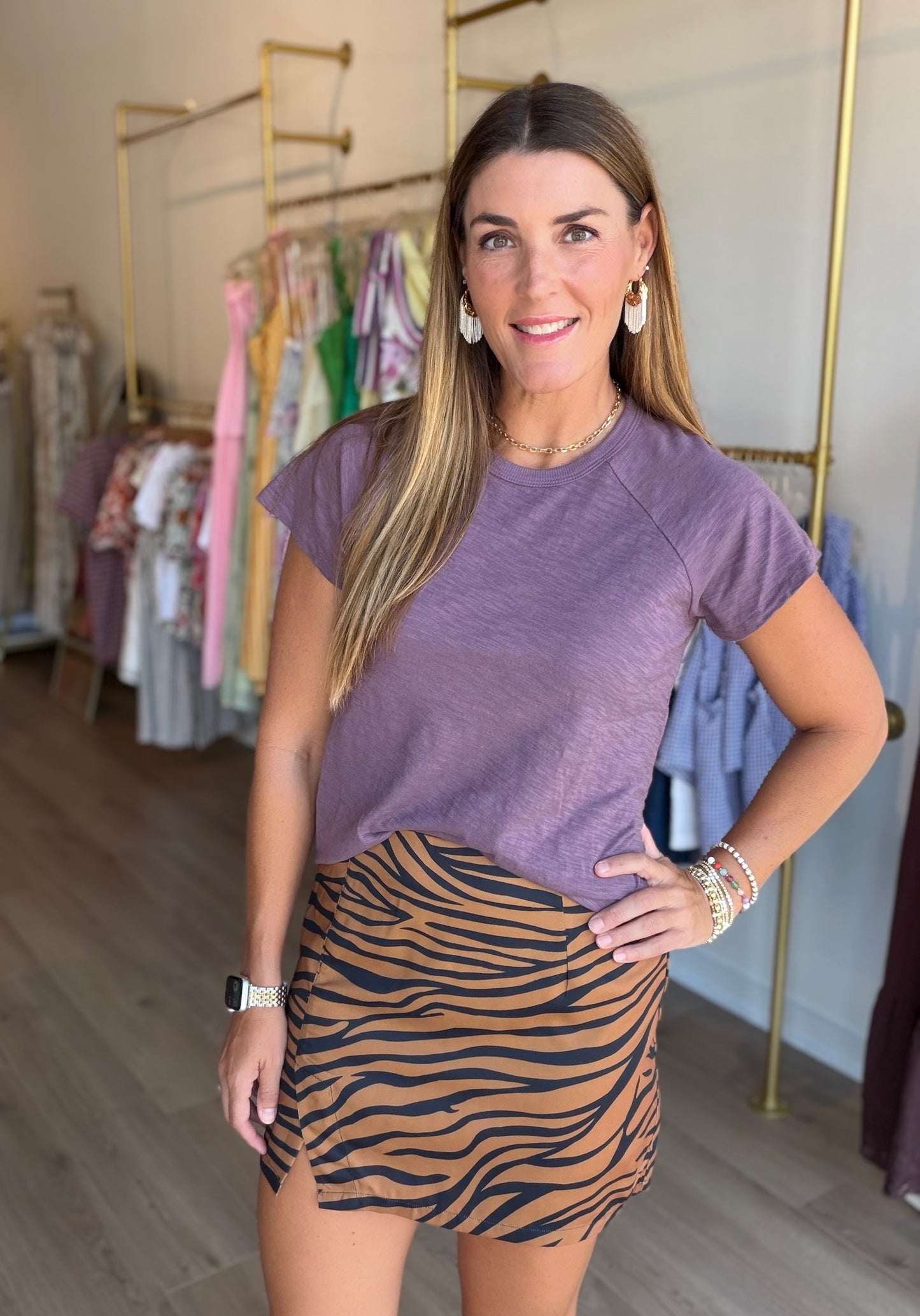 Tiger Stripe Skort