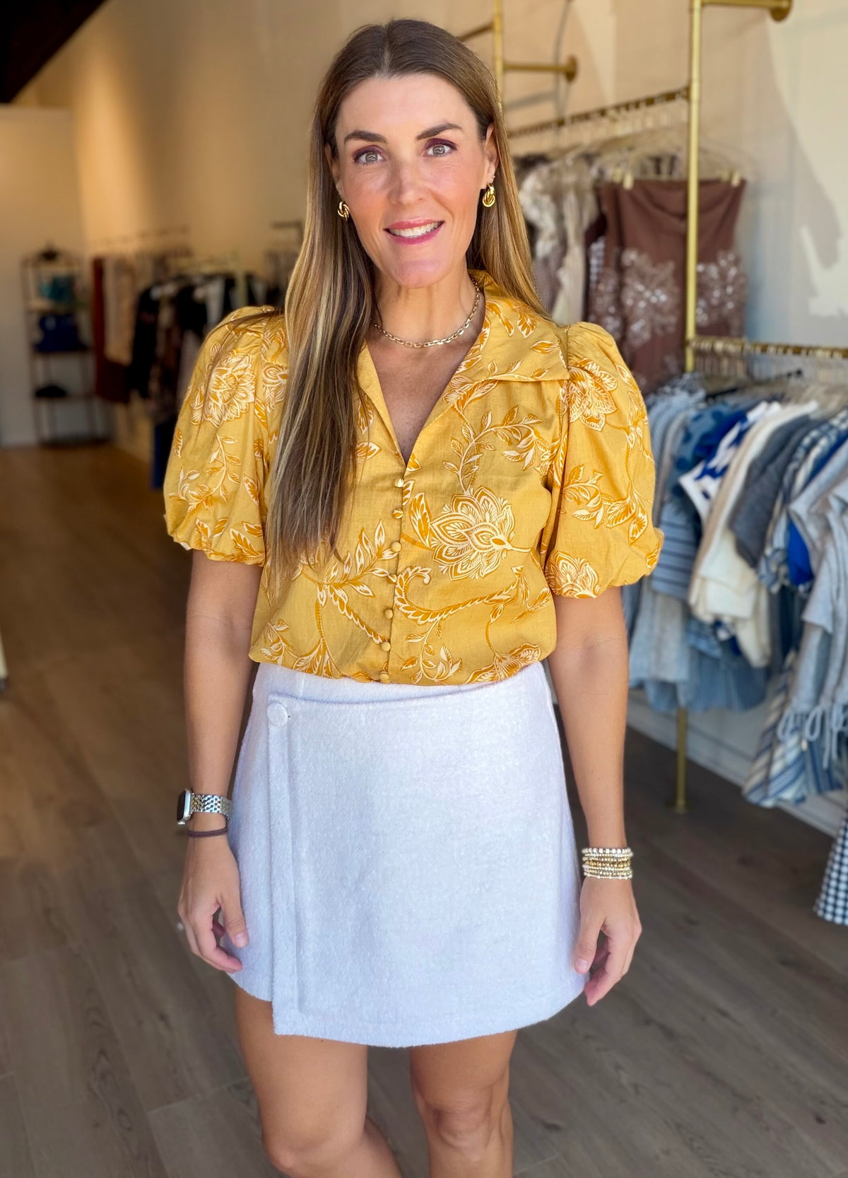 Brady Skort - Cream