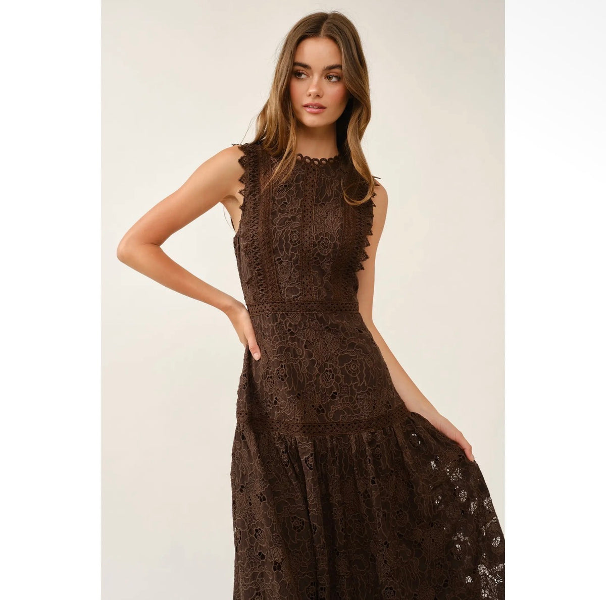 Elegant Lace Midi