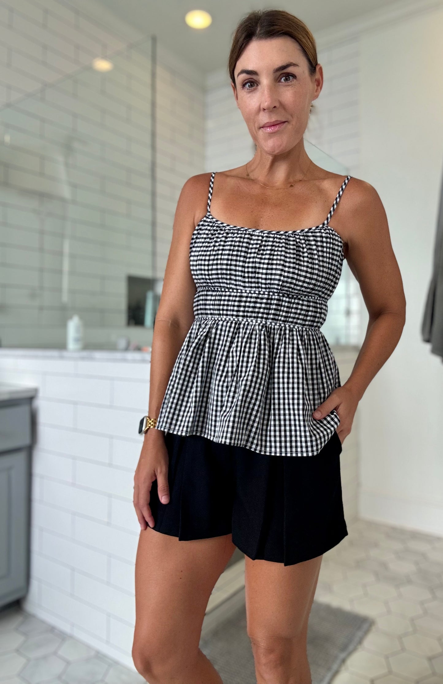 Chelsea Checkered Top