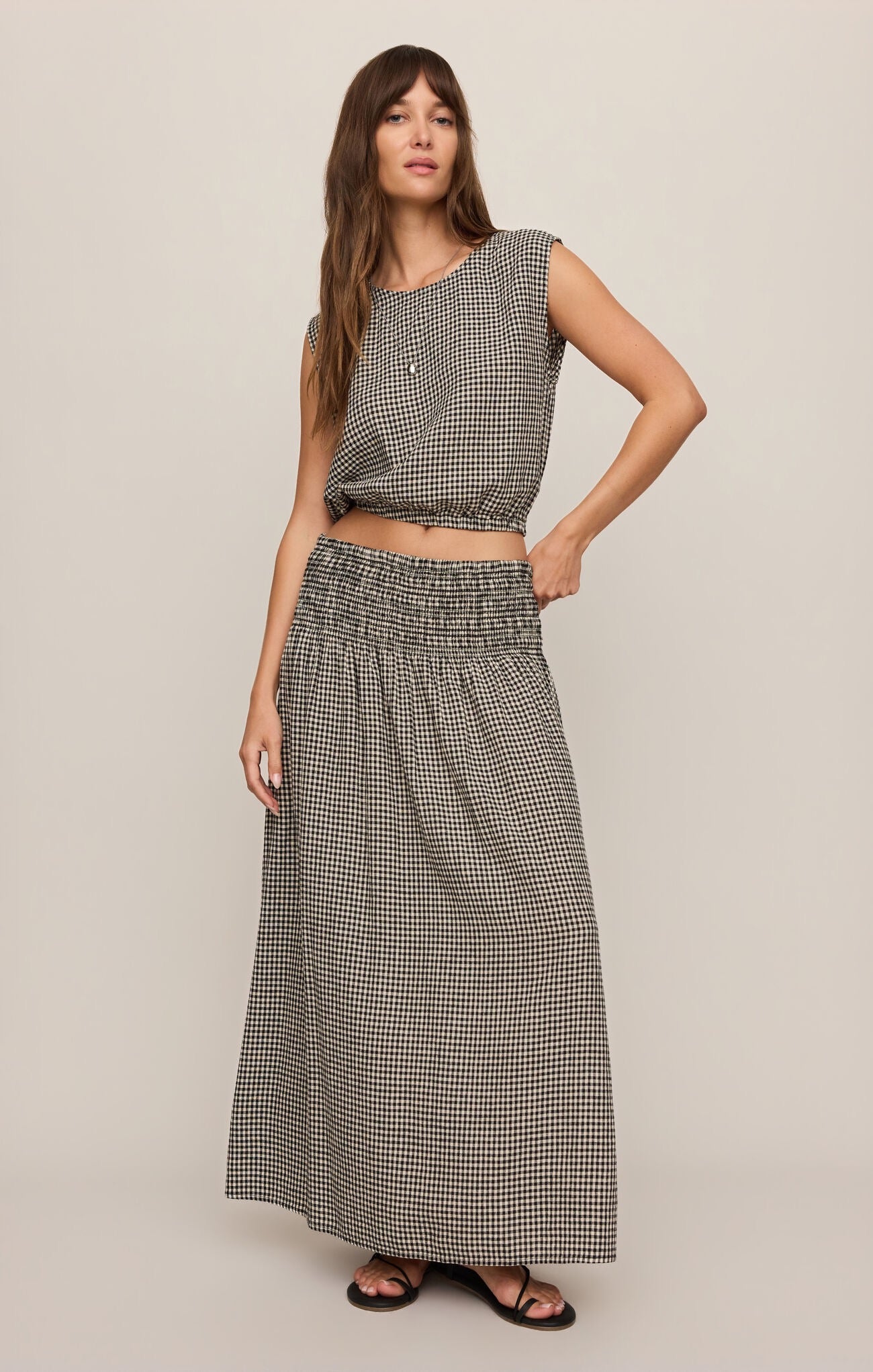Brooke Gingham Skirt