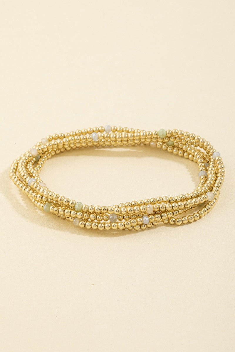 Crystal Beaded Bracelet