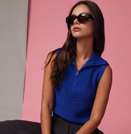 Cool Cobalt Knit