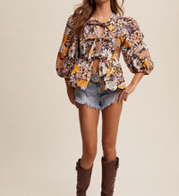 Floral Babydoll Top