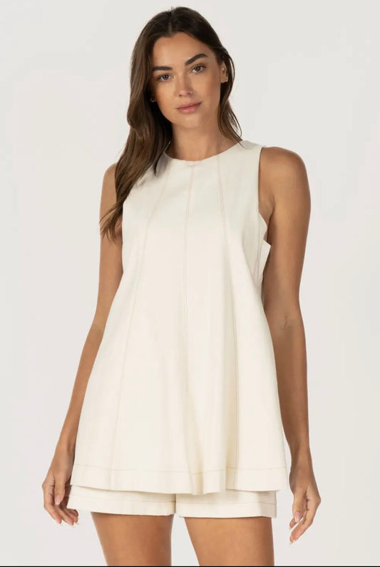 Tiered Tank Romper