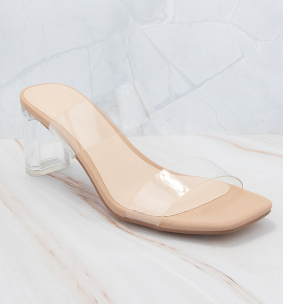 Clear & Classic Heel