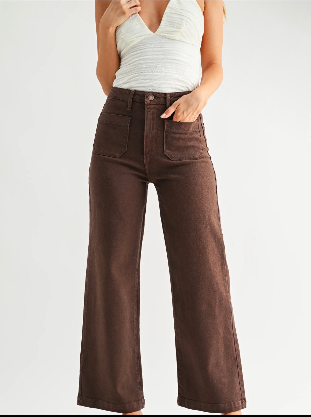 Chocolate Pocket Jeans