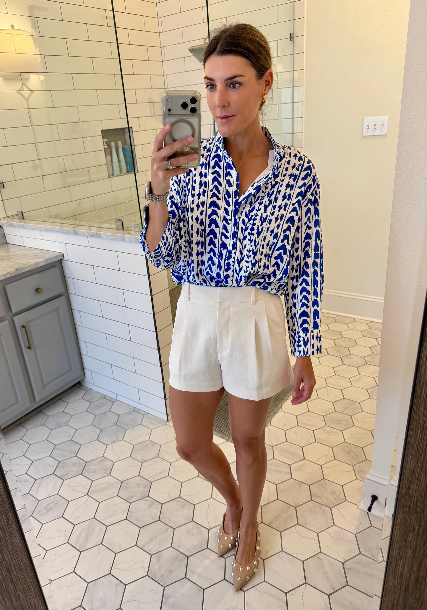 Cobalt Trail Top