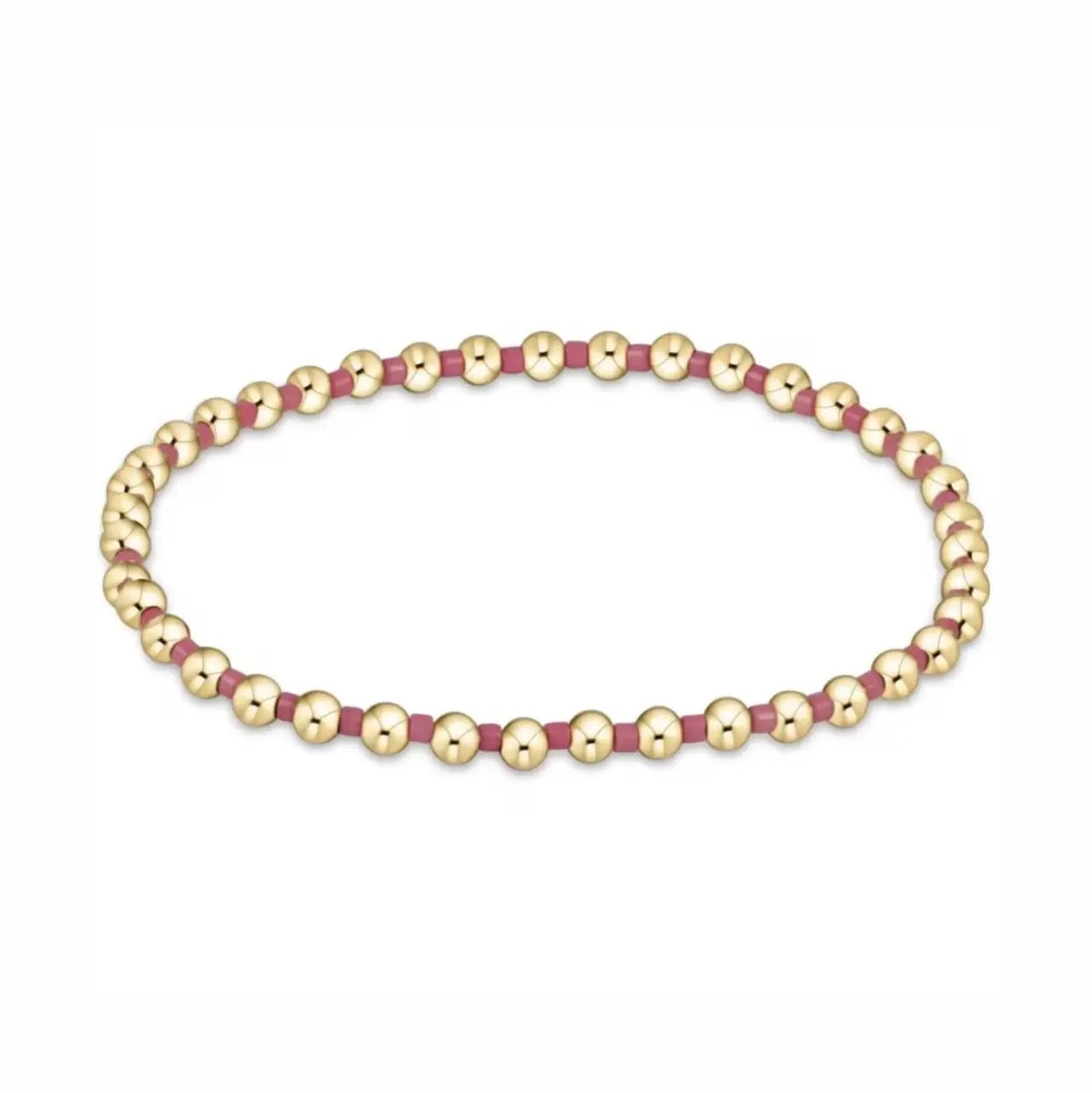 Pink Beaded Bracelet