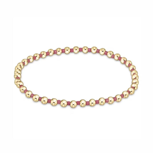 Pink Beaded Bracelet