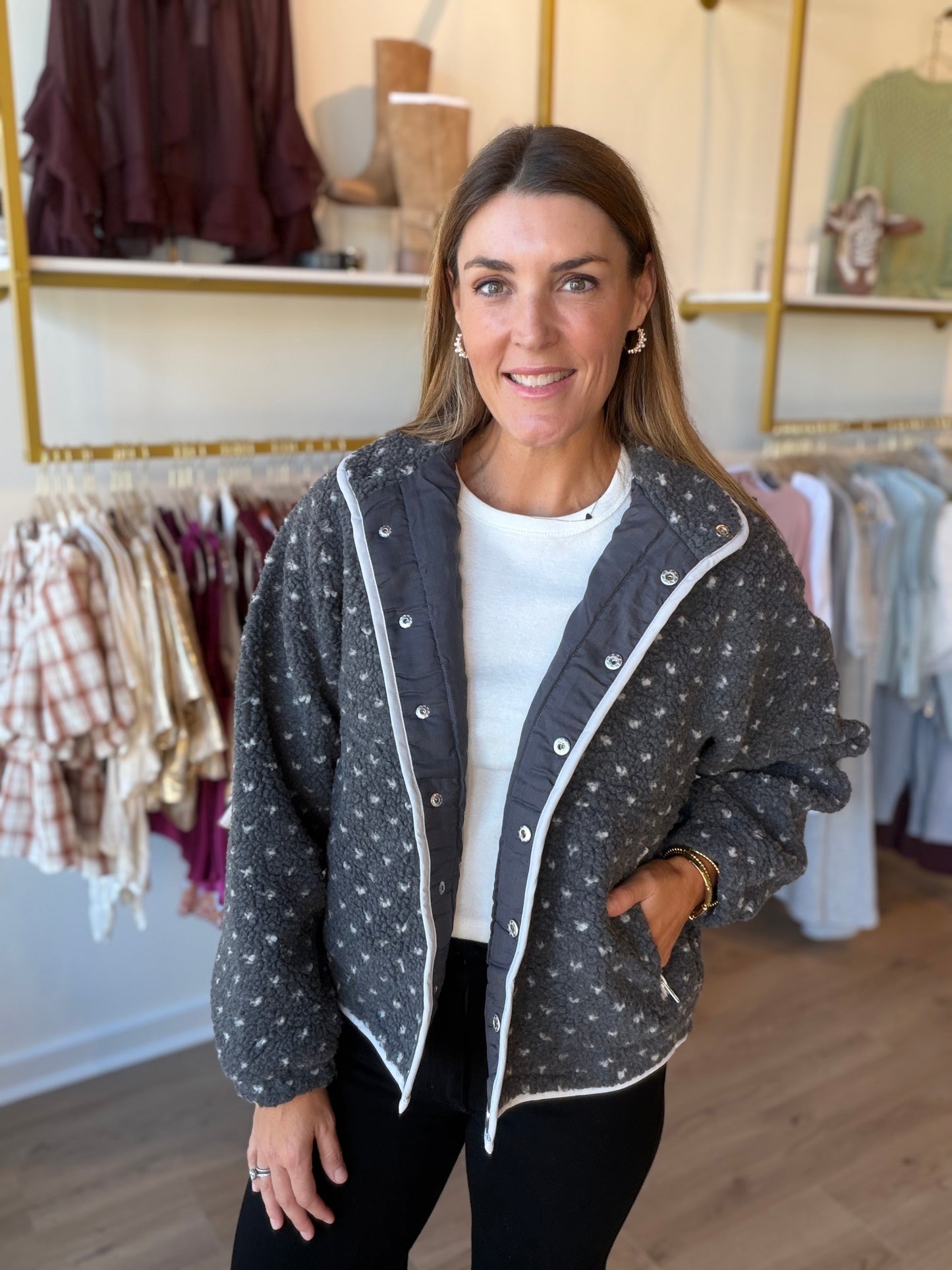 Fluffy Fleece Jacket