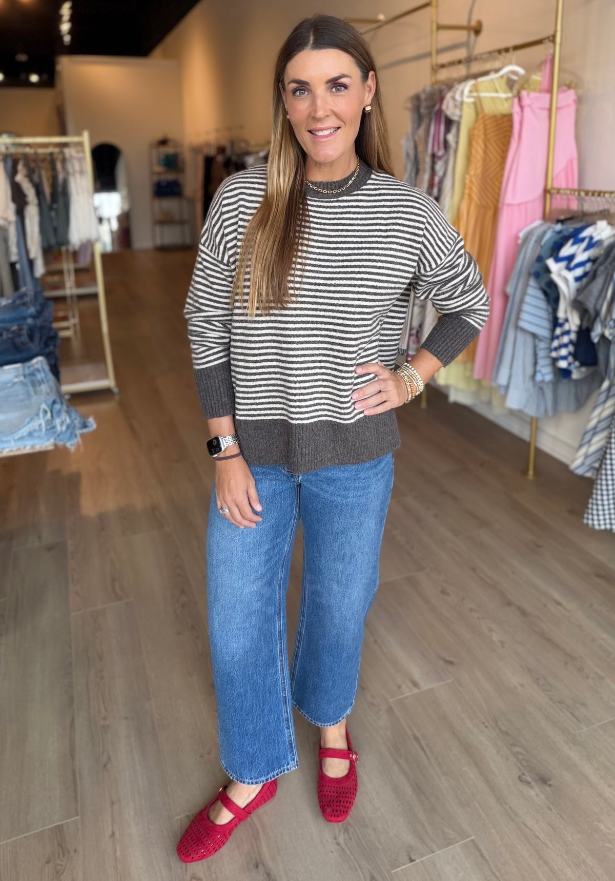 Cooper Stripe Sweater