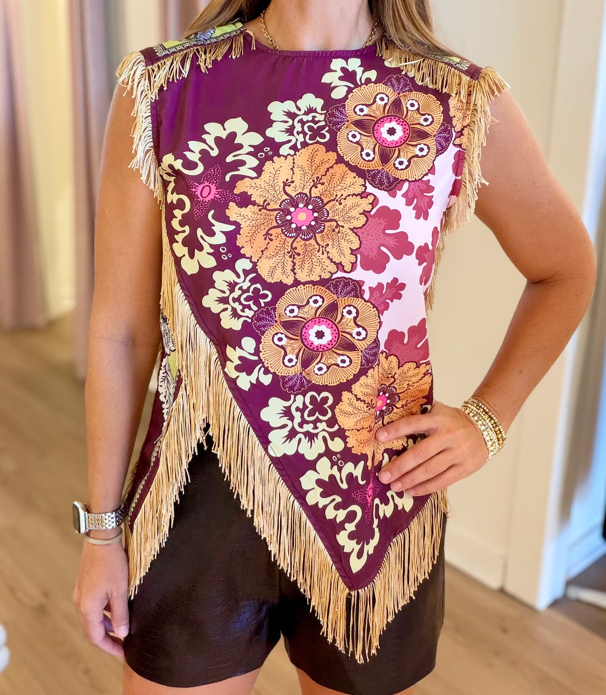 Frank Fringe Top