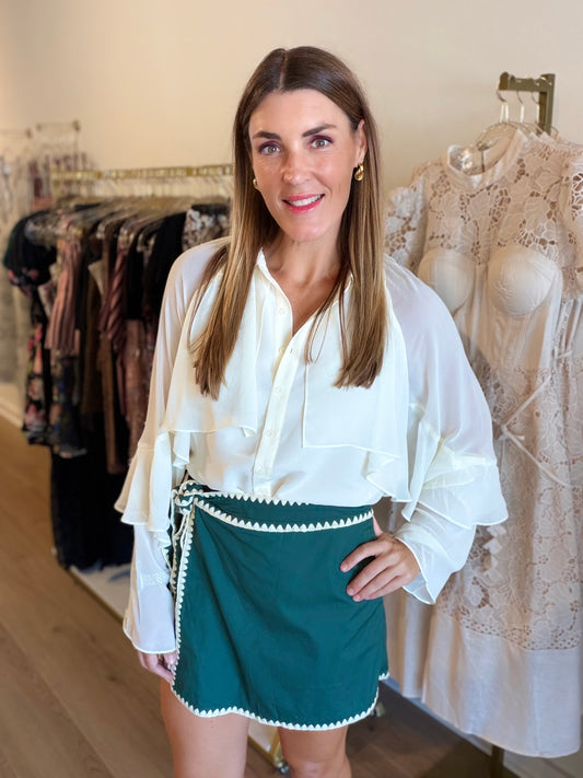 Emerald Sky Skort