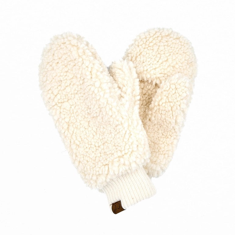 Soft Sherpa Mitten