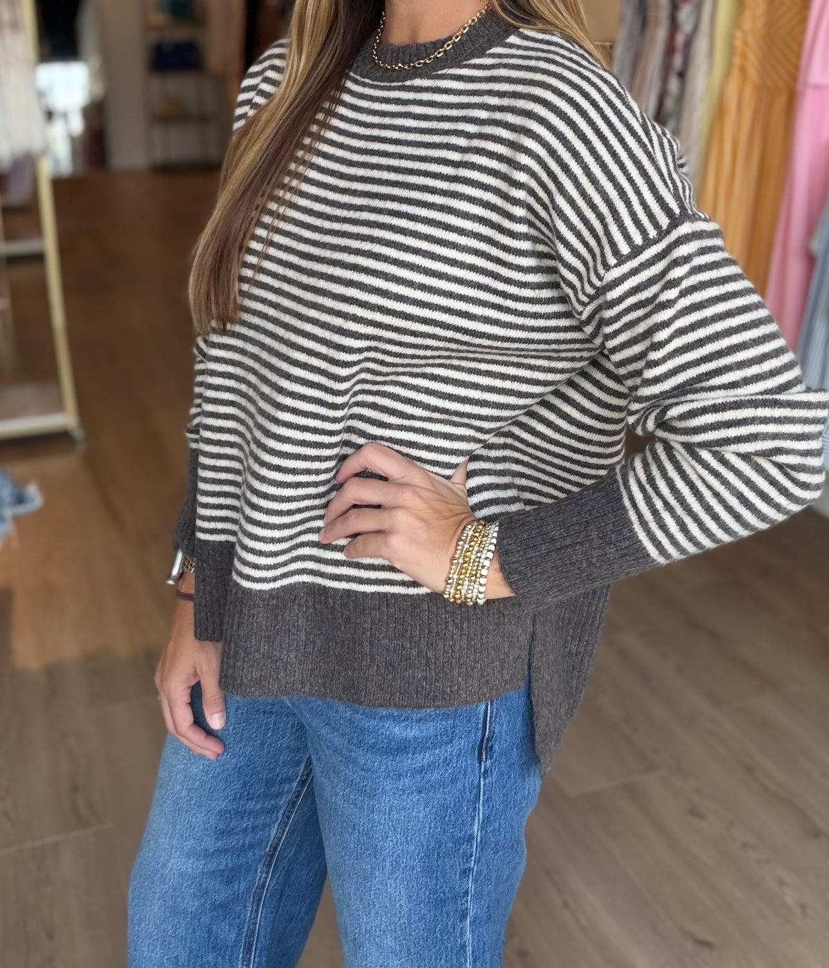 Cooper Stripe Sweater