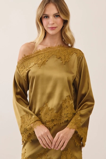 Juliette Satin Top