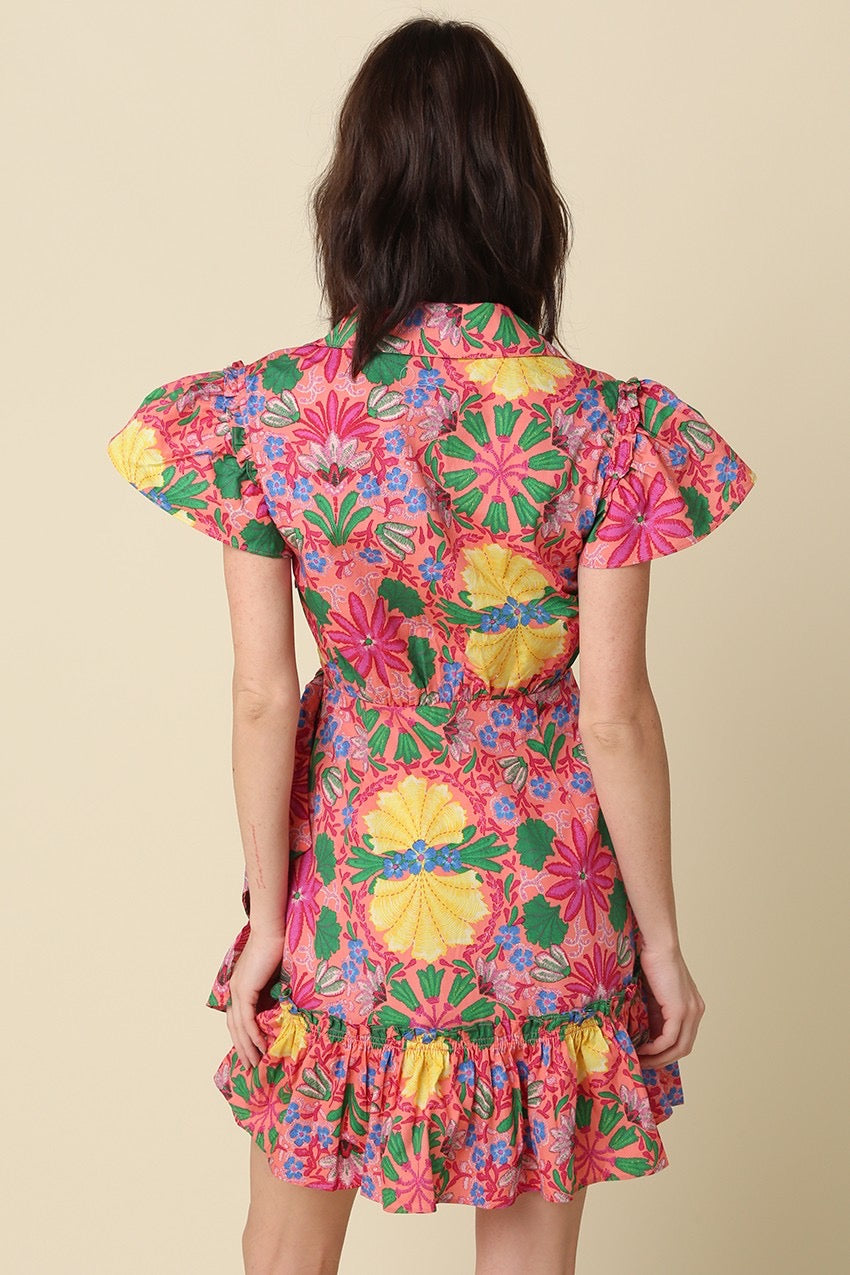 Pinky Pop Ruffle Mini