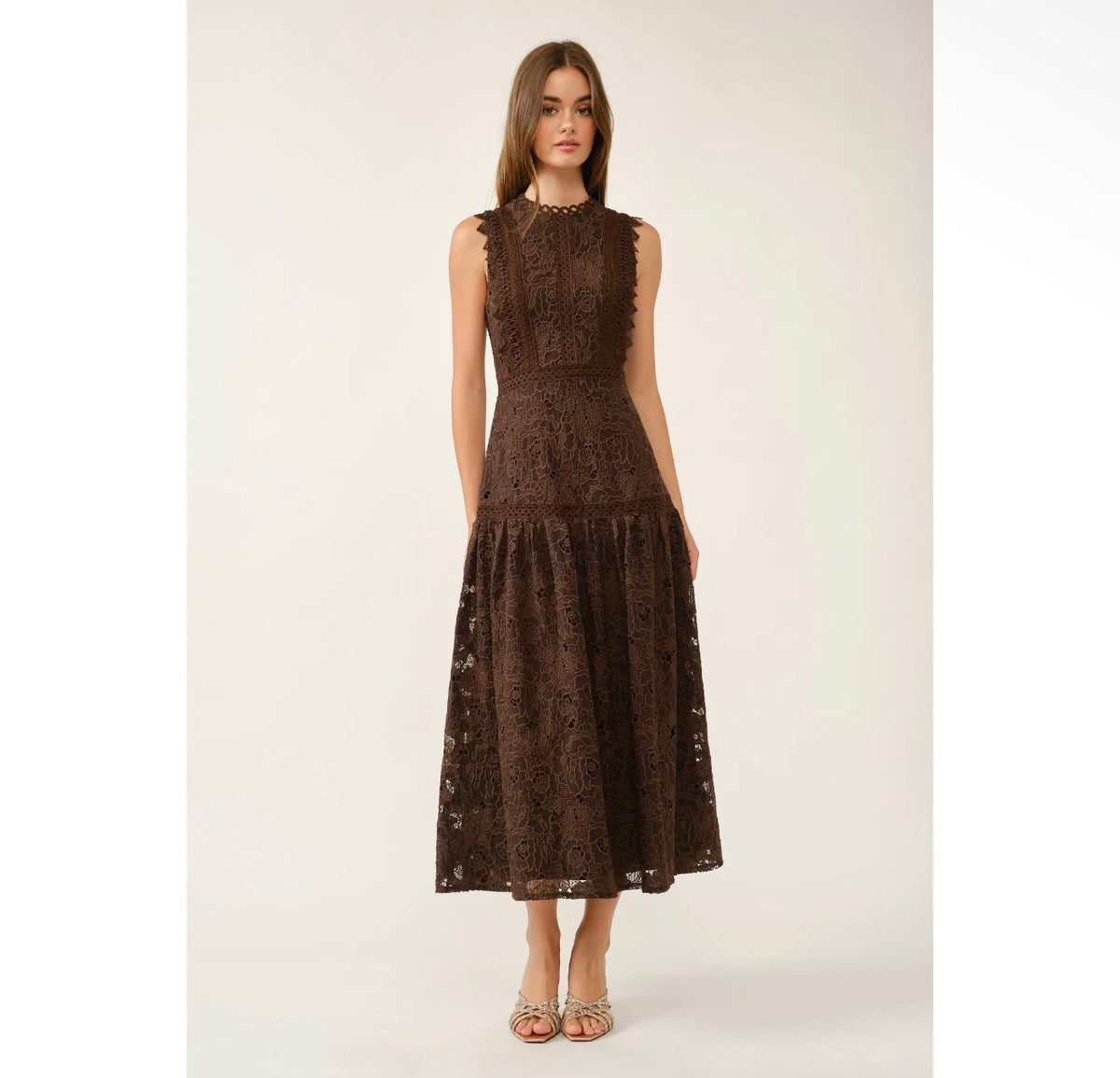 Elegant Lace Midi