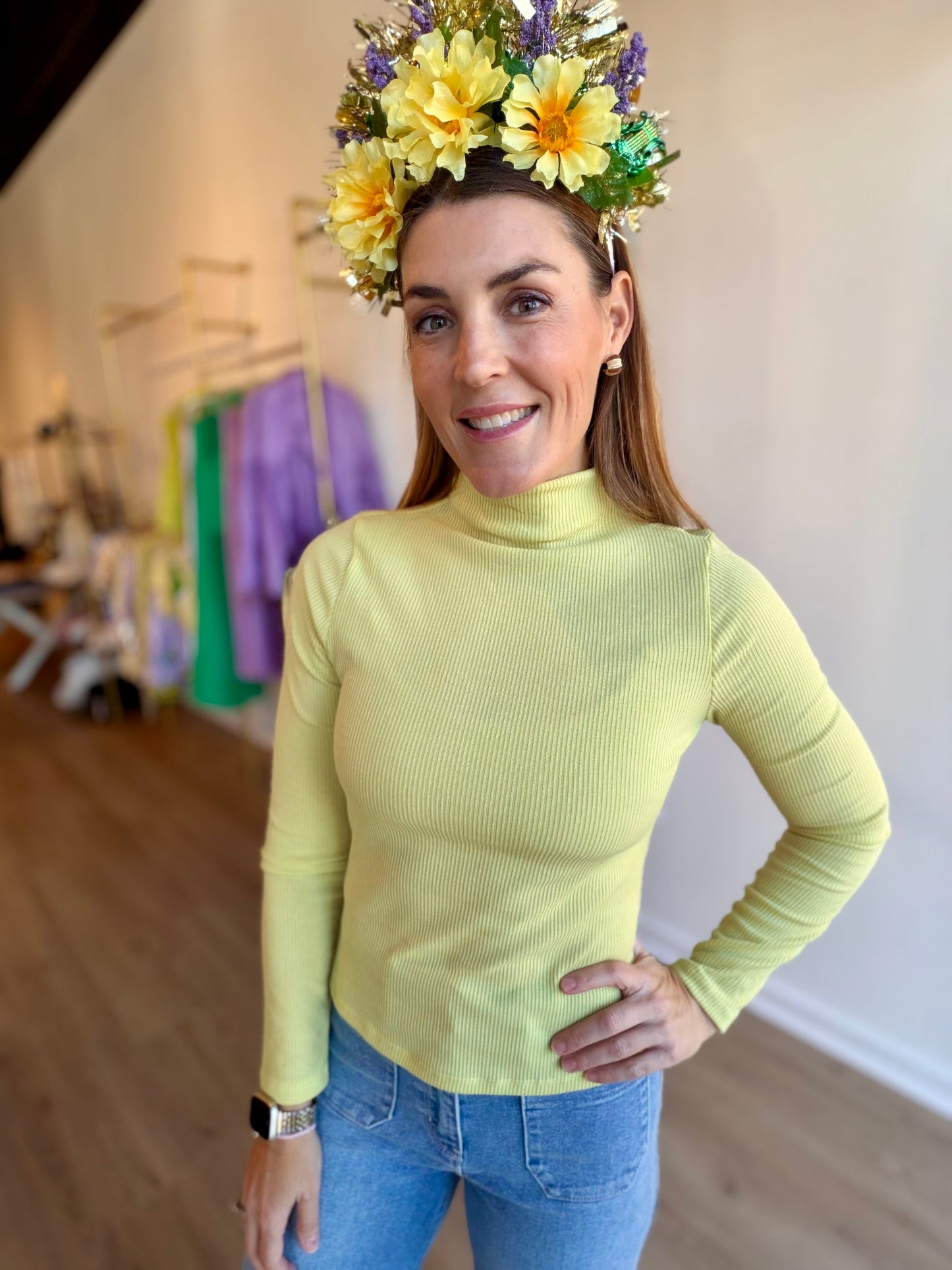 Mardi Ribbed Top