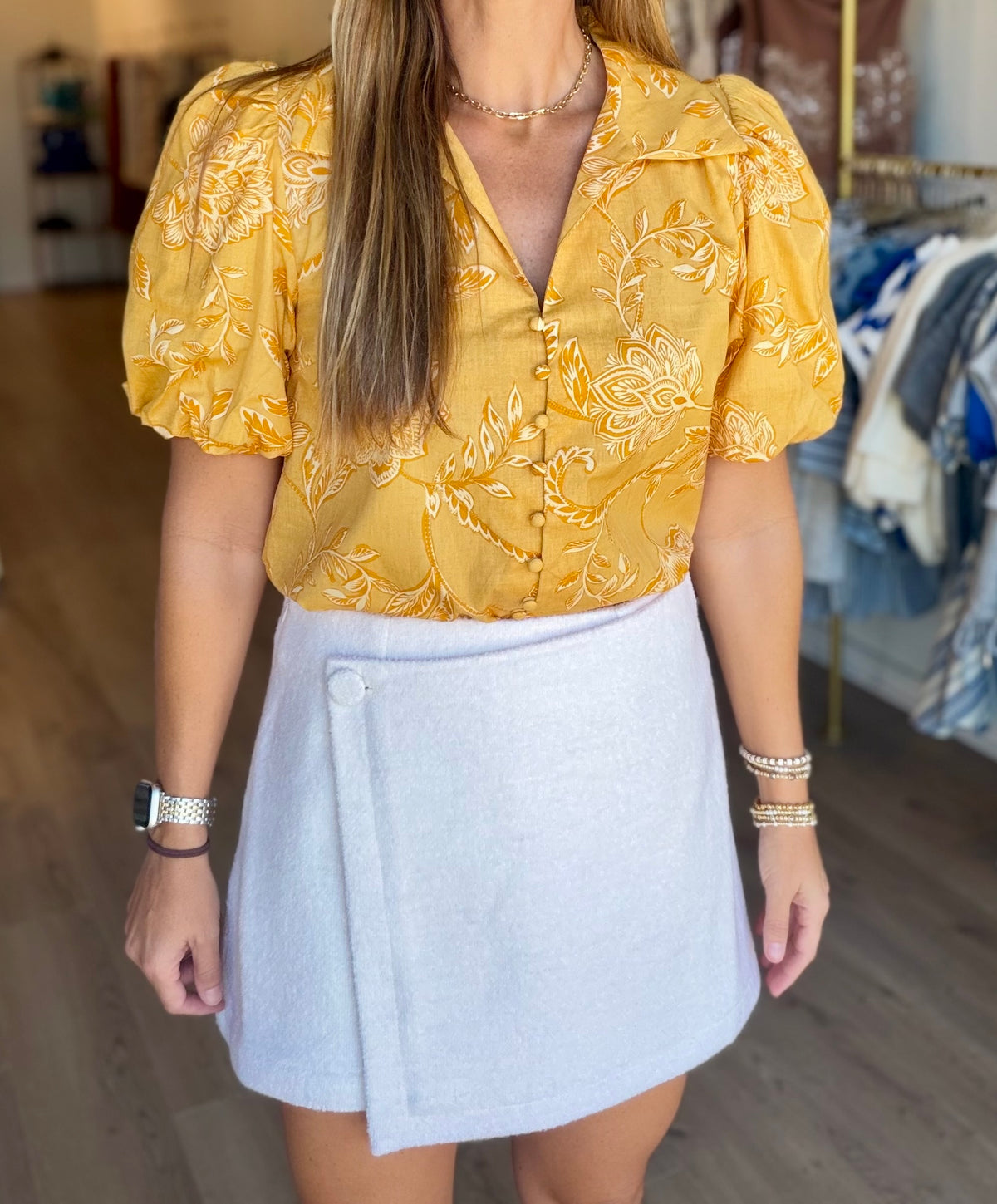 Brady Skort - Cream