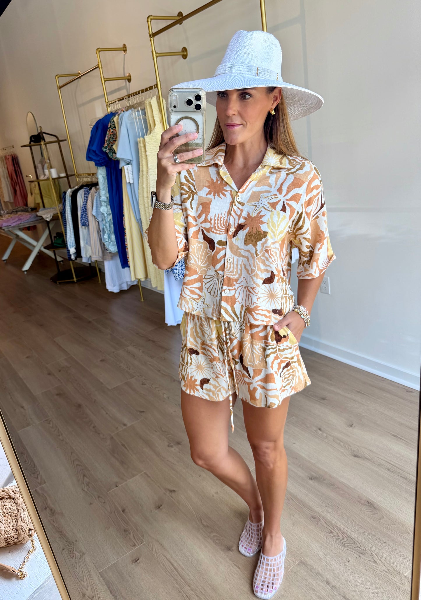 Coral Reef Short Set