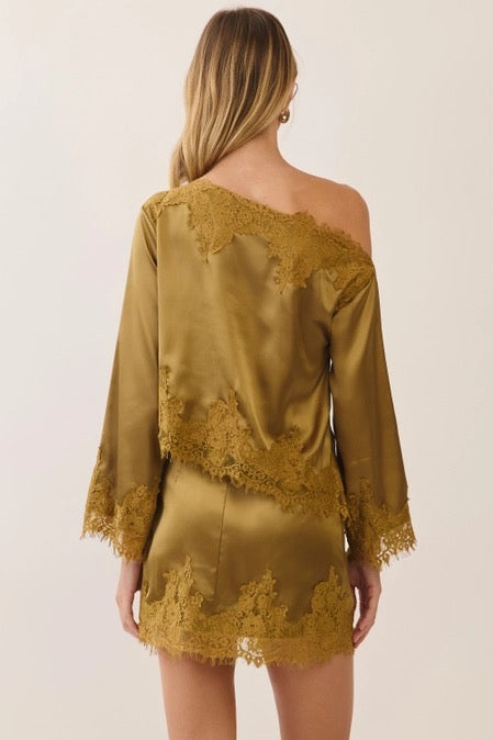 Juliette Satin Top