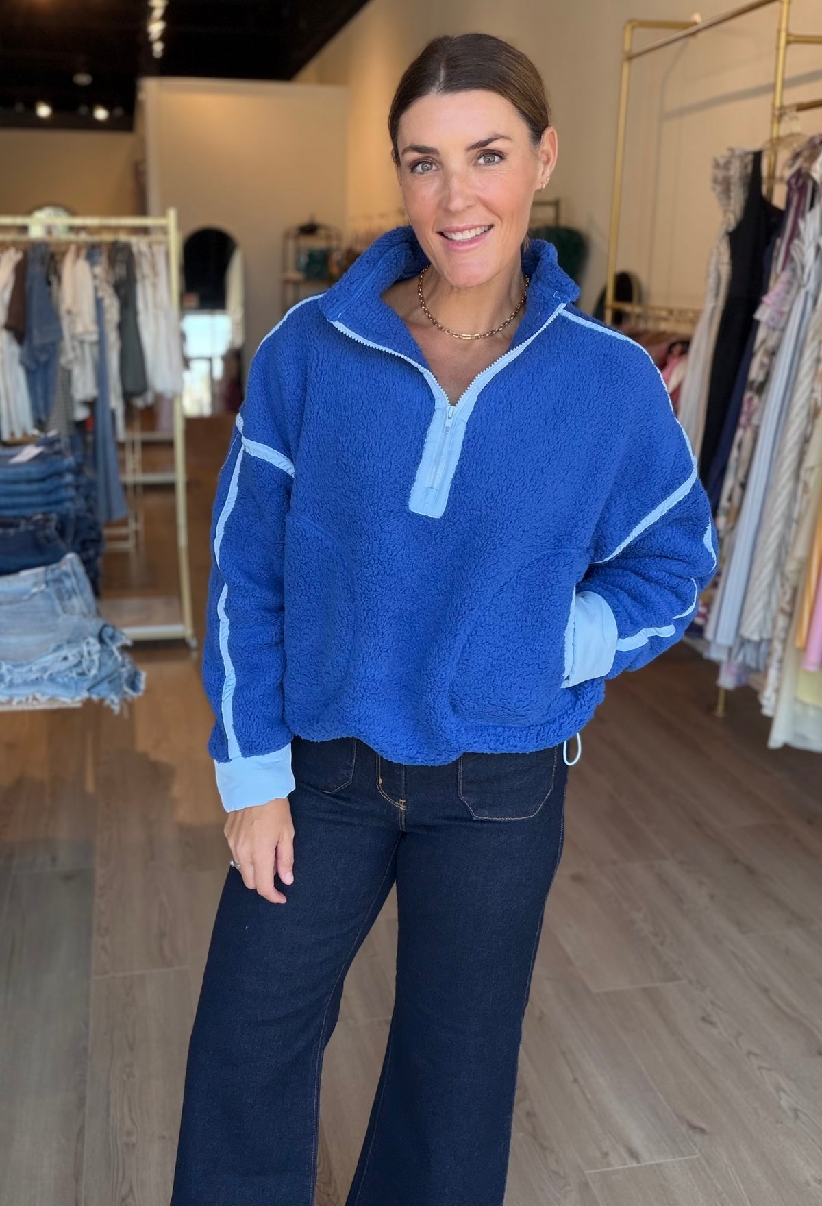 Doves Fleece Pullover