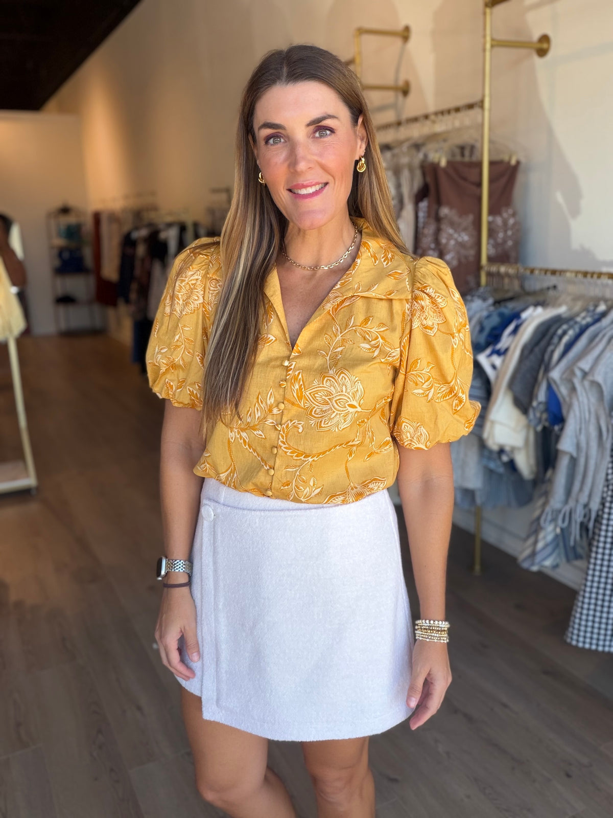 Brady Skort - Cream