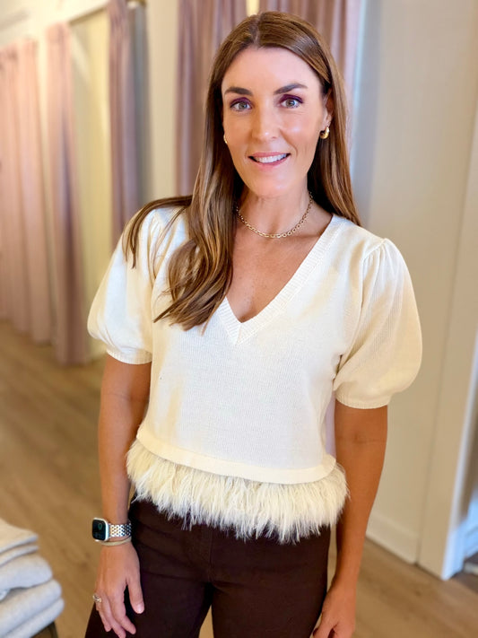 Feather Weather Top