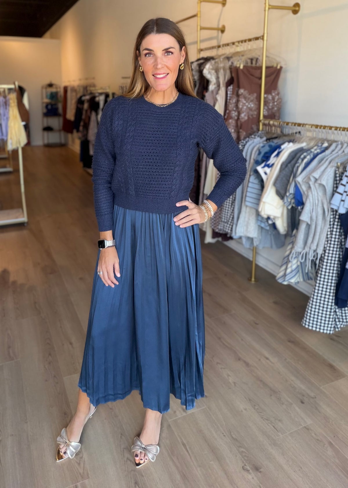 Pleated 2 Piece