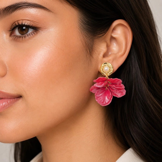 Power Flower Earring
