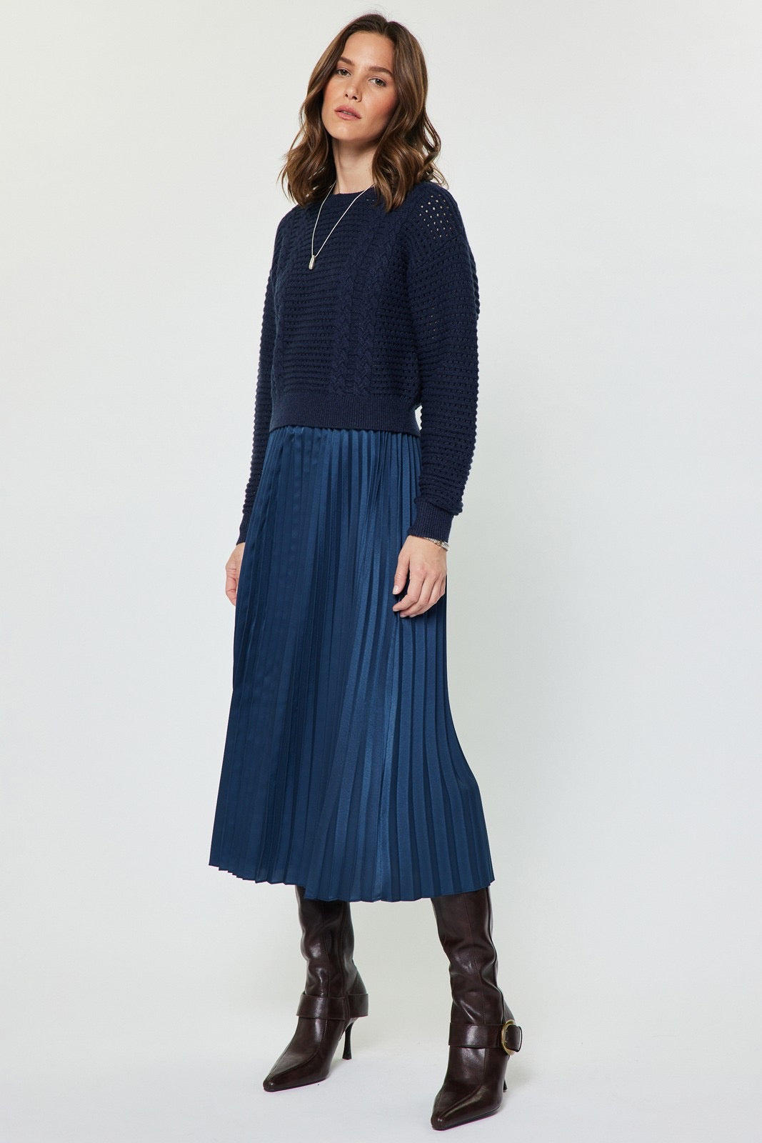 Pleated 2 Piece