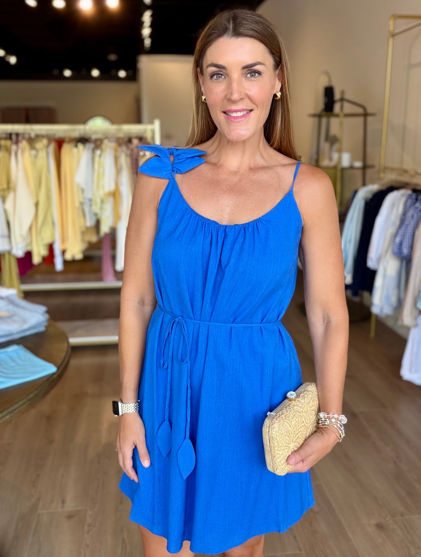 Petal Linen Dress