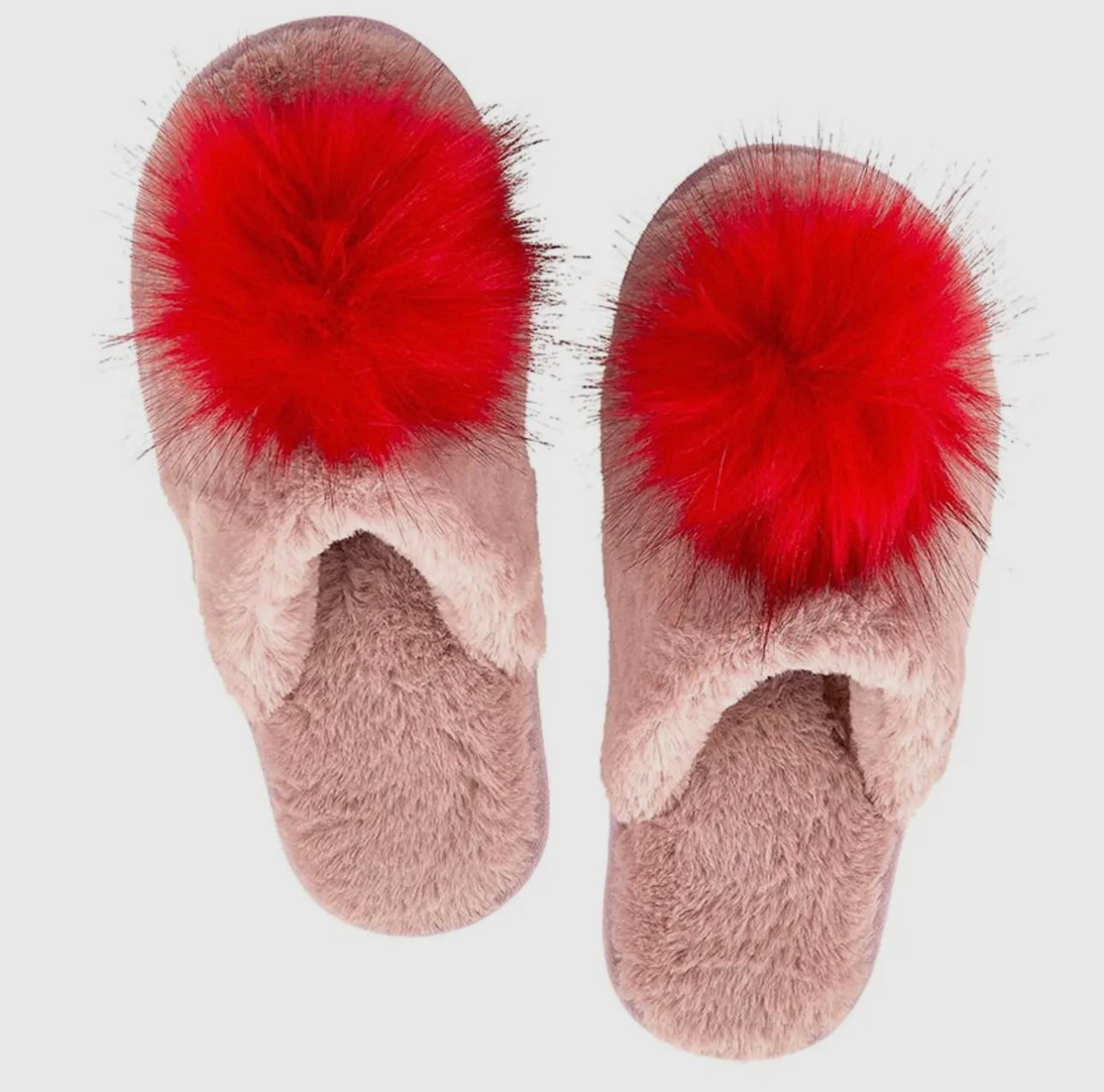 pom pom slippers