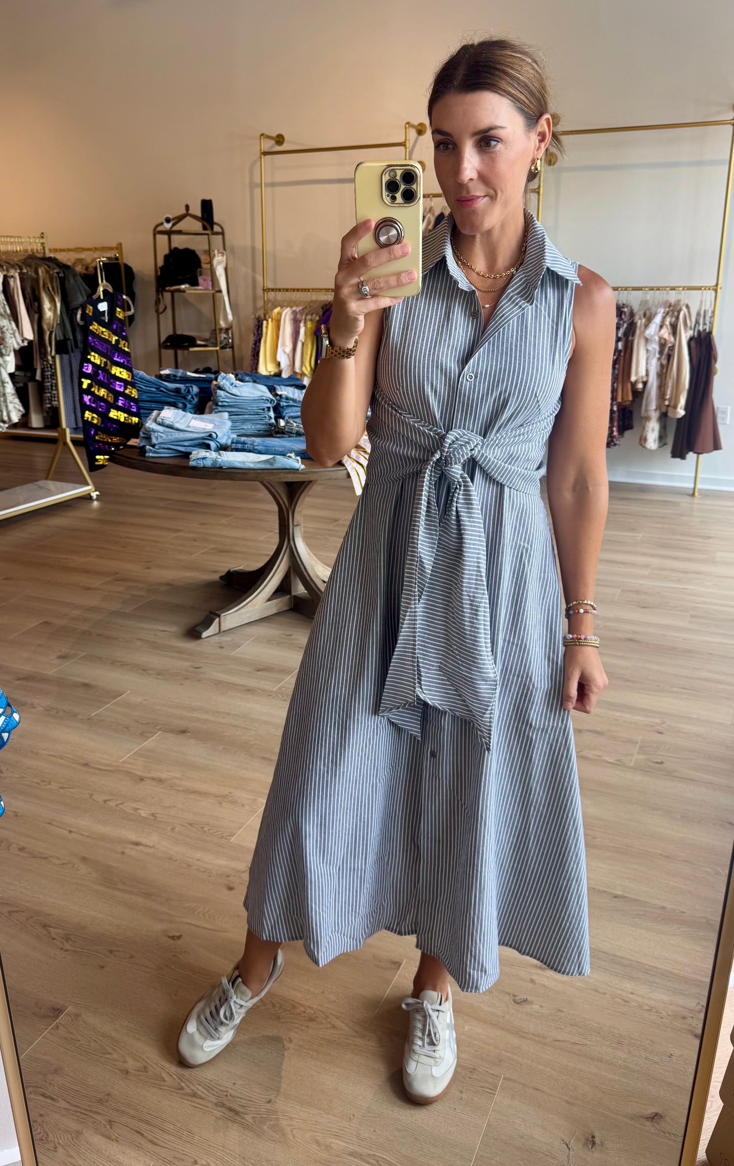 Maxi Shirt Dress